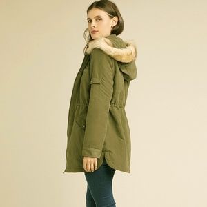 COPY - Jack by BB Dakota Adventureland Faux Fur Hood Coat